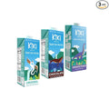 Kiki Milk Plant Based Milk - The Sample Kit (32 Fl Oz of Each) - Chocolate Milk + Unsweetened + Organic Original - Calcium & Magnesium Source - Gluten, Gum, GMO, Dairy, Soy & Glyphosate Free - Shelf Stable