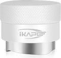IKAPE 53MM Coffee Distributor, Gravity Adaptive Espresso Distributor Fits All 54MM Espresso Portafilter, Compatible with 54MM Breville Bottomless Portafilter (White)