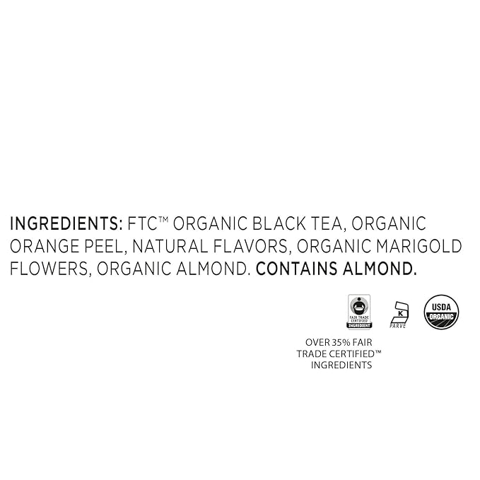 Tea Forte Caramel Nougat Premium Loose Leaf Caffeinated Black Tea Blend Canister, Makes 35-50 Cups, Round Canister