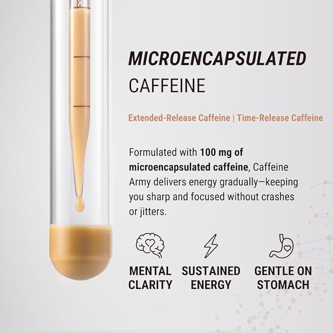 CAFFEINE ARMY Coconut Cake | Comprehensive Functional Coffee with MCTs, CoQ10, Collagen and Adaptogens: Clean Energy + Supports Daily Attention, No Jitters or Crash (7.8 oz 22 Servings)