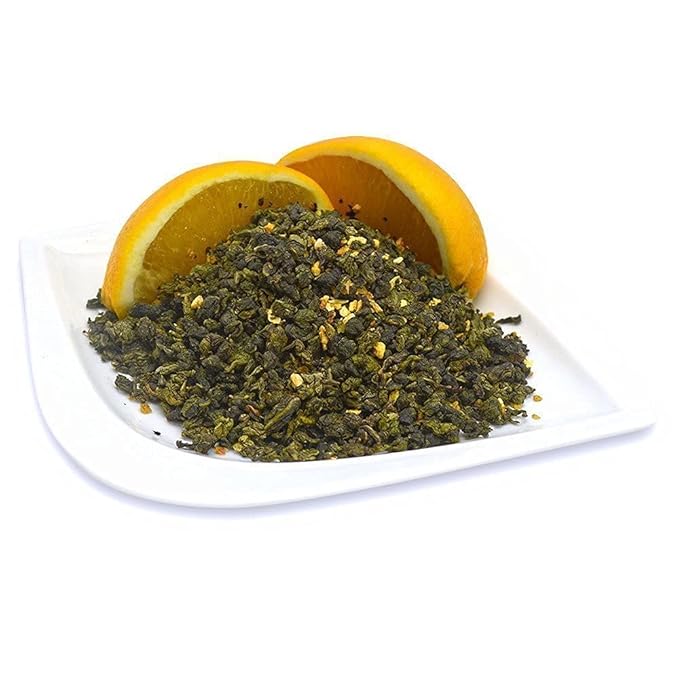 Organic Positively Tea Company, Orange Blossom Special, Oolong Tea, Loose Leaf, 4 Ounce