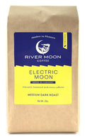 River Moon Coffee, Electric Moon High Caffeine Coffee, Whole Beans, 2 lbs., Bold, Medium Dark Roast,