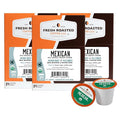 Fresh Roasted Coffee, Organic Mexican | Mold & Myco 3rd Party Tested, USDA Organic, Kosher | Medium Roast 72 Pods for K Cup Brewers