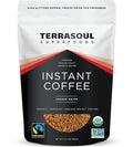 Terrasoul Superfoods Organic Freeze-Dried Instant Coffee, 3.5 oz - Fairtrade | Arabica Beans | Fresh Taste | Medium Roast