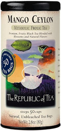 The Republic of Tea – Mango Ceylon Black Tea, Metabolic Frolic Tea