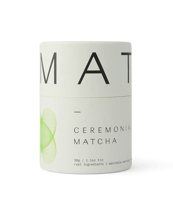 Dona First Flush Ceremonial Grade Matcha, Stone-Milled from Shizuoka, Kagoshima, and Kyoto Family Tea Estate, Hot or Iced, 1.1 Ounce Airtight Sealed Tin