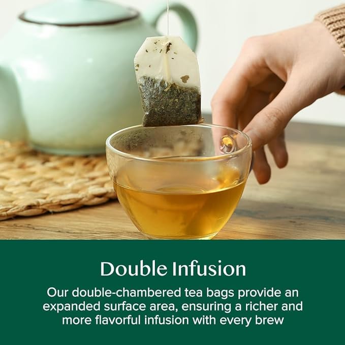 VAHDAM, Assorted Herbal Tea Variety Pack (6 Variants, 36 Tea Bags) Caffeine Free, Gluten Free, Non GMO | Eco Friendly Tea Bags I Christmas Tea Gift Set