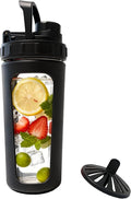Glass Shaker Cup Odorless BPA Free– Glass Shaker Bottle for Protein 26oz Durable Borosilicate Glass, Leak-Proof & BPA-Free – Ideal for Creamy Protein Shakes, Smoothies & Workout Drinks (Black)