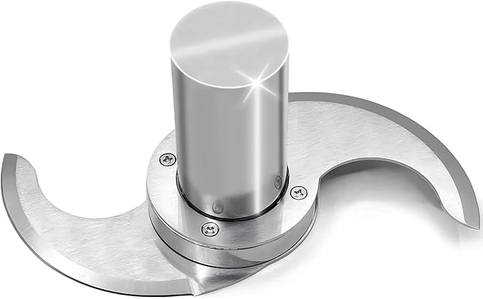 27055 Smooth Blade for Robot Coupe R2, R2A, R2N, R2B, R2U, R201, R211 Commercial Food Processors with Modular Blades, Stainless Steel Body Never Breaks or Leaks