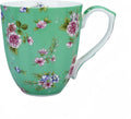 13oz Bone China Floral Mug Bone China Coffee Mugs Bone Teacup Christmas Mugs Birthday Gifts for Women Mom Friends Coworker