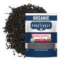 Organic Positively Tea Company, English Breakfast Black Tea, Loose Leaf, 16 Ounce