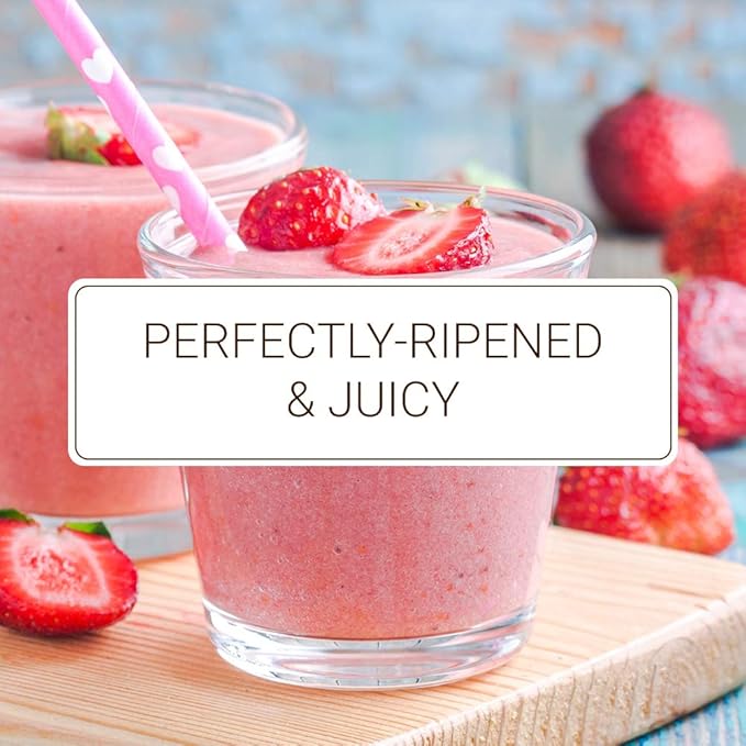 Monin - Strawberry Purée, Juicy and Sweet, Great for Sodas and Teas, Gluten-Free, Vegan, Non-GMO (1 Liter)