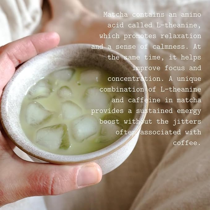 The Matcha Tribe Organic Ceremonial Grade Matcha Powder – Matcha Green Tea for Lattes | First-Harvest Stone-Ground Japanese Matcha Tea from Uji & Kagoshima, Japan | 30g Tin