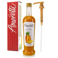 Amoretti - Pineapple Beverage Infusion, 94 Servings Per Bottle (750 ml) - Drink Mix & Water Enhancer with Pump for Flavoring Cocktails, Waters, Teas, and other Beverages, Preservative Free