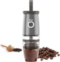 Mulli Portable Burr Coffee Grinder,Electric Cafe Grind, Adjustable Burr Mill with 5 Precise Grind Setting for Drip/Espresso/PourOver