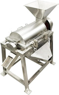 220V 2200W Fruit and Vegetable Crushing and Beating Machine Stainless Steel Commercial Spiral Fruit and Vegetable Beater 0.5T/H 3mm Sieve 3PH