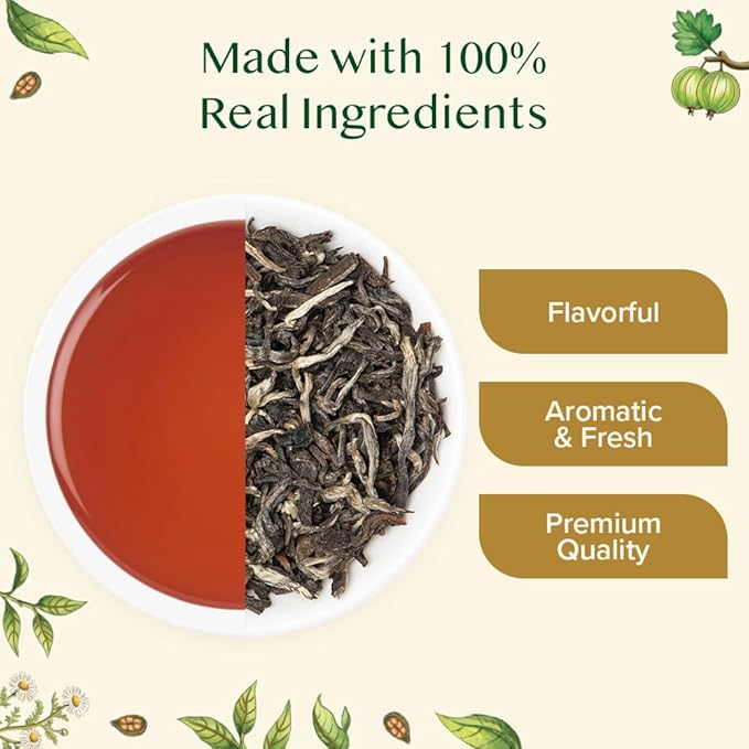 VAHDAM Assorted Oolong Tea Sampler Gift Set (5 Flavors) – Gluten-Free, Non-GMO | 5 Unblended Loose Leaf Teas | Tea Variety Pack | Christmas Tea Gift Set