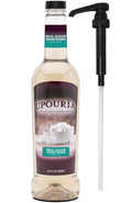 Upouria Real Sugar Sweetener Simple Syrup, 100% Vegan and Gluten-Free, 750 mL Bottle - Coffee Syrup Pump Included