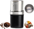 Voltix Electric Multi-Use Cup Grinder, Large Capacity Stainless Steel, Portable Electric Coffee Grinder & Spice Grinder for Home Kitchen, One Touch Coffee Mill for Beans, Spices (Straight Blade)
