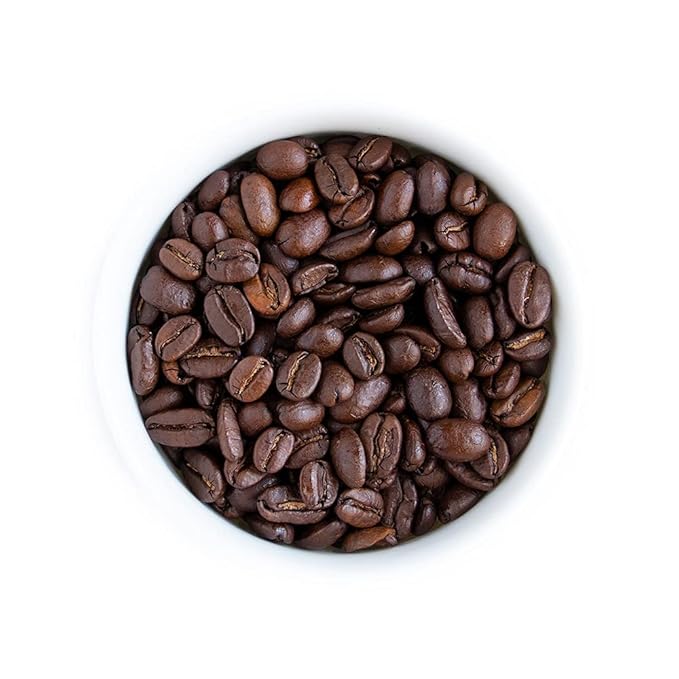 Fresh Roasted Coffee, Organic Drago Café Blend | USDA Organic, Kosher | Medium Roast 5 lb (80 oz) Whole Bean
