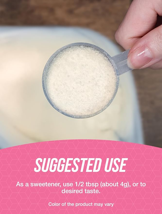 BulkSupplements.com Allulose Powder - Allulose Sweetener, Sugar Substitutes for Baking, Sugar Alternative - Pure & Gluten Free, 4g per Servings, 1kg (2.2 lbs) (Pack of 1)