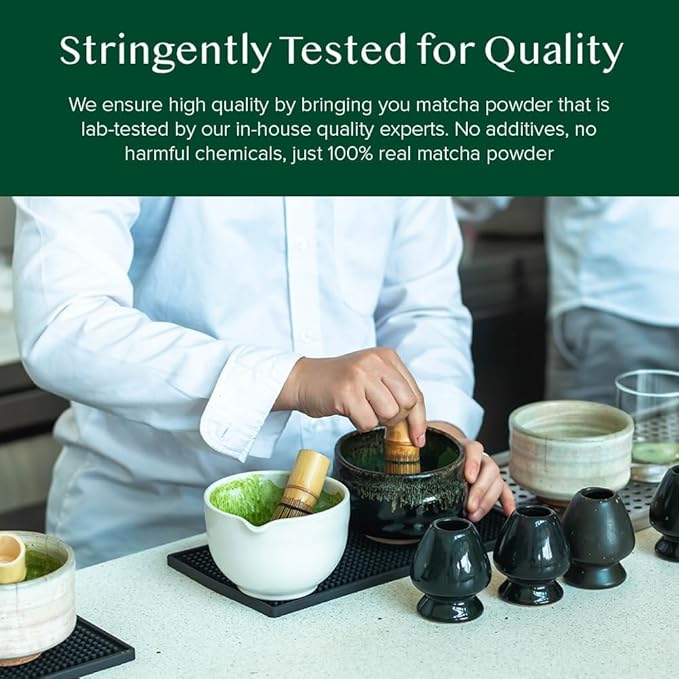 VAHDAM, Japanese Matcha Tea Powder (50 Cups,3.53oz) Sourced from Japan | Authentic Japanese Matcha Green Tea Powder | Classic Culinary Matcha From Japan