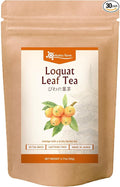Onkatsu Farm Loquat Leaf Premium Japanese Tea Bags (Nispero Tea), Sweet Herbaceous Flavor, Hot or Iced, Caffeine Free, 30 Total Tea Bags