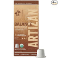 Artizan Organic 14-Mushroom Blend Coffee Pods for Nespresso Original Line | Total Wellness + Adaptogenic Power | 40 Compostable Espresso Capsules