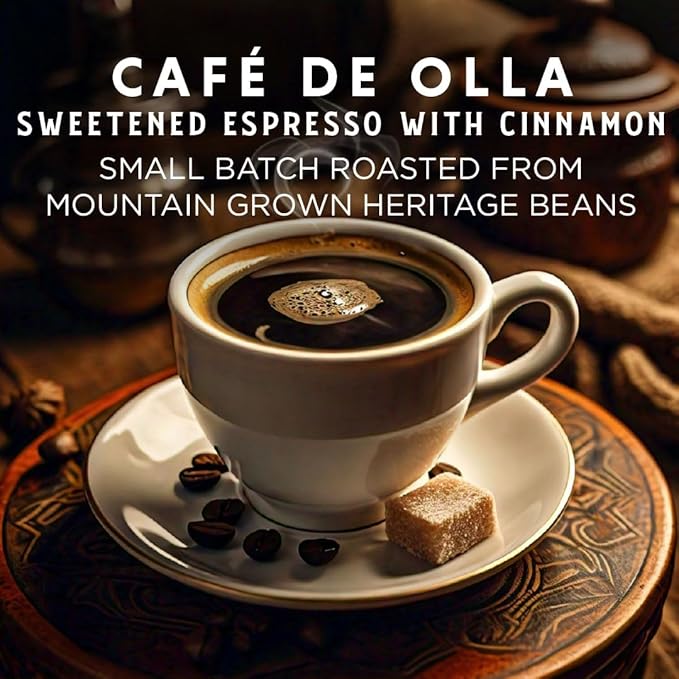 Oriente Dark Roast Instant Coffee, 20 ct, Sweetened Espresso – 100% Arabica Coffee, Instant Hot or Iced Coffee - Just add water