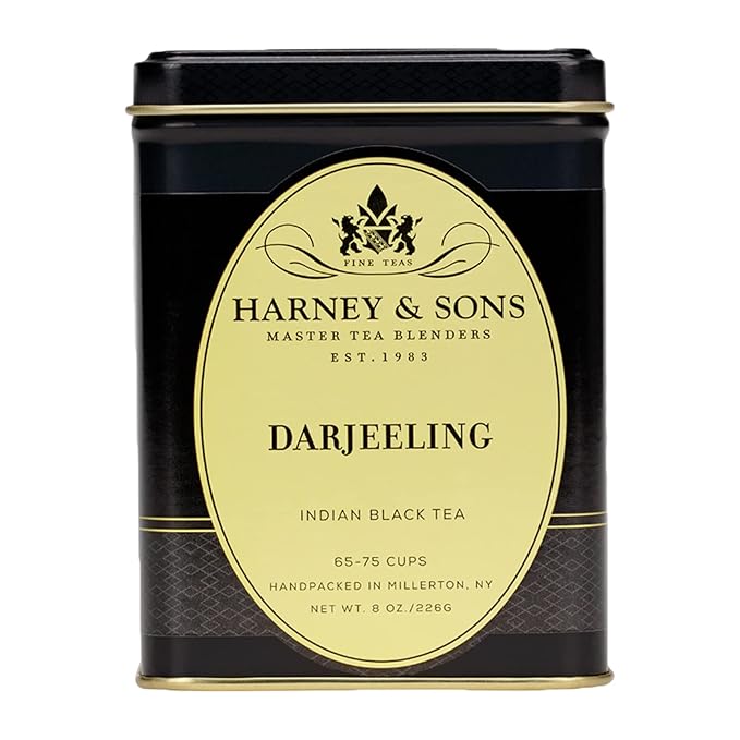 Harney & Sons Loose Leaf Black Tea, Darjeeling 8 Ounce