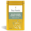 Tea Forte Wildflower Honey Citrus Premium Loose Leaf Caffeinated Green Tea Blend Canister, Makes 35-50 Cups