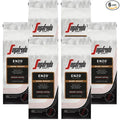 Segafredo Zanetti Ground Coffee – Made with Arabica Coffee – Dark Roast, Smoky with Hints of Roasted Nuts & Dark Chocolate – South American Blend – Rich, Full-Bodied – Enzo, 10oz Bag, Pack of 6
