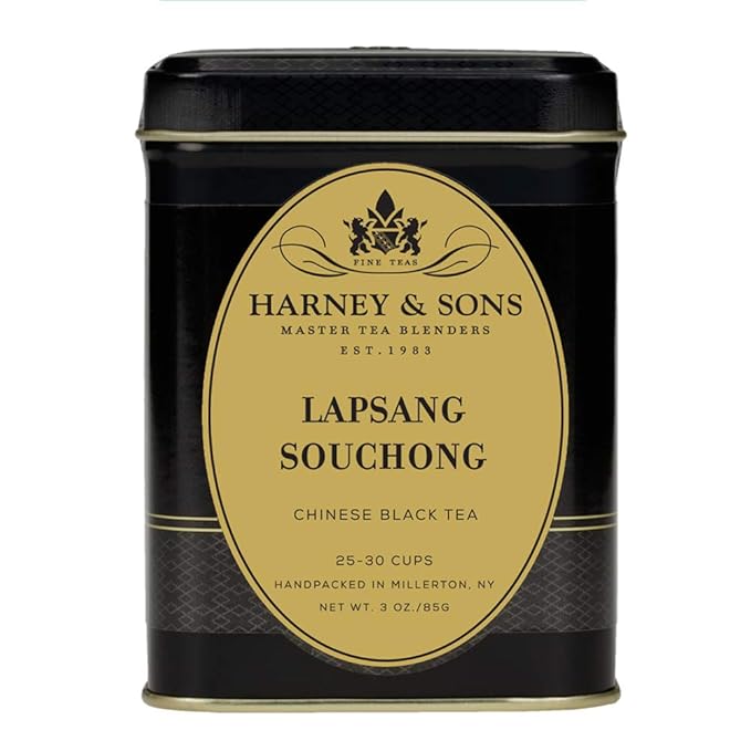 Harney & Sons Loose Leaf Black Tea, Lapsang Souchong, 3 Ounce