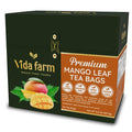 VIDA FARM 125 Mango Tea Bags, 100% Natural Dried Mango Leaves Herbal Tea Bags, Handpicked Leaves Tea, No Sugar, No Caffeine, Vegan