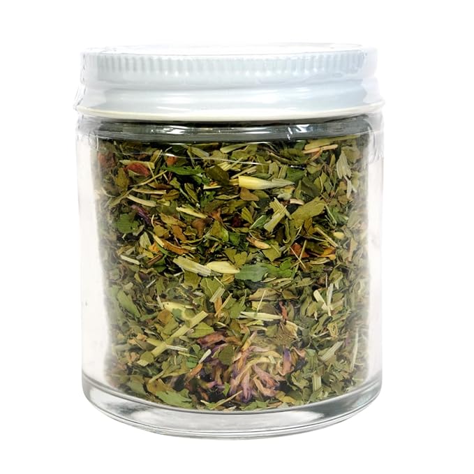 Herbal Electrolyte Blend 1 oz (28 g) - Energizing Herbal Beverage Tea in Glass Jar - Caffeine Free by Smoke Camp Crafts