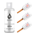White Oil Based Food Coloring – 2 fl oz Professional Grade Concentrated Oil Food Dye for Melting Chocolate, Candy Melts, Cake Pops, Strawberries & Baking