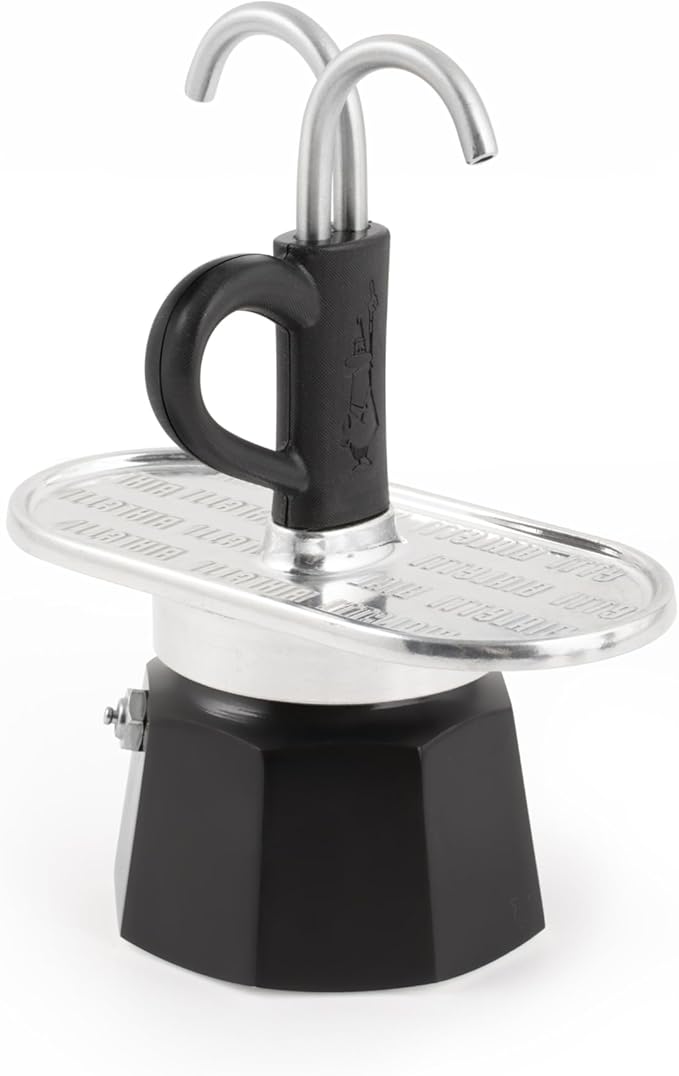 Bialetti Mini Express Stovetop espresso percolator, 2-Cup, Aluminum