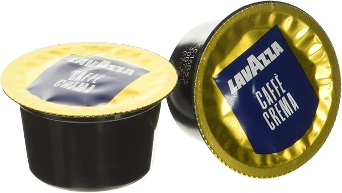 Lavazza Blue Single Espresso Caffe Crema Coffee Capsules, Value Pack, Blended and roasted in Italy, Sweet blend from its aromatic notes of biscuits and jasmine,100% Arabica, 100 Count