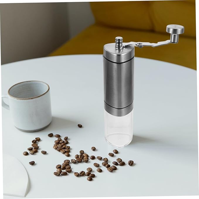 Stainless Steel Manual Triangle Handle Coffee for Travel-friendly Design for Home and Outdoors No Power Needed Kitchen Tool