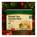 VAHDAM, Assorted Herbal Tea Variety Pack (6 Variants, 36 Tea Bags) Caffeine Free, Gluten Free, Non GMO | Eco Friendly Tea Bags I Christmas Tea Gift Set