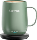 Self Heating Coffee Mug T2, 16oz Smart Heated Coffee Mug, 150 Min Battery Life - Hot up to 149℉ Temperature Control Coffee Mug Warmer, Gifts for Dad Mom (No APP)