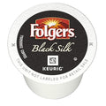 Folgers Black Silk Dark Roast Coffee, 144 K Cups for Keurig Makers