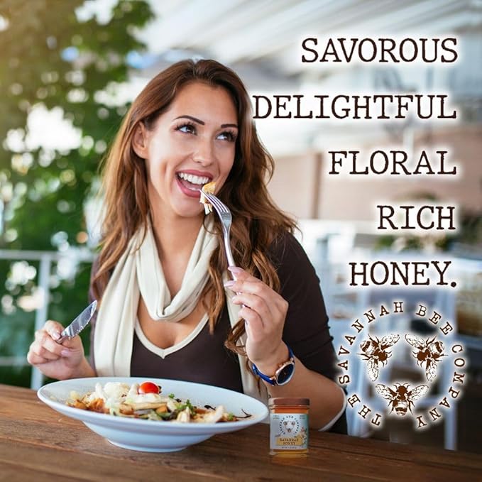 Savannah Bee Company Honey - Pure, Natural, Raw Honey