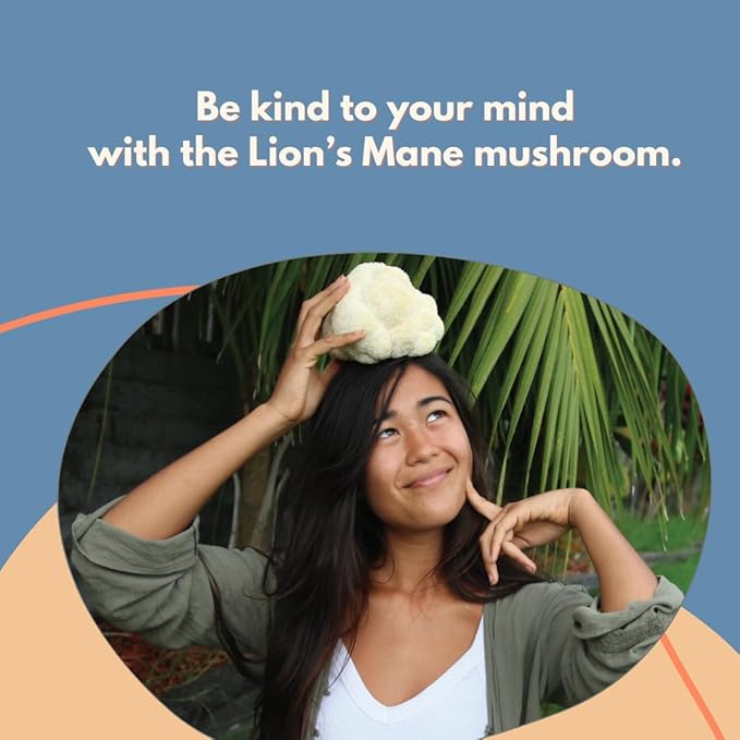 Malama Organic Mushroom Coffee, Adaptogenic Mushroom Coffee with Lion's Mane for Focus, Memory & Inmune Support – Blended with Organic Kona Roast | 12oz Bag