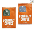 Bean Box Sampler - Roasted by Portrait, 2-Pack, Freshly Ground Coffee, Gourmet Coffee