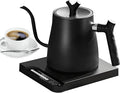 Gooseneck Electric Kettle Temperature Control & Keep Warm, 7 TEMP Control Electric Kettles for Boiling Water,Quickly Heating Kettle Electric Stainless Steel for Coffee & Tea, 800W/1L