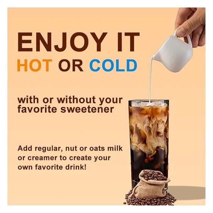 Slim Coffee with Turmeric & Mushroom Blend - Instant Mushroom Coffee with Turkey Tail & Shitake, Light Roast, Smooth Texture, Boosts Metabolism & Energy