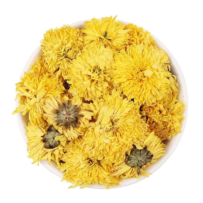 Yellow Rock Sugar(358g Each) | Natural Sweetener for Baking, Tea & Asian Cuisine | Healthy Sugar Alternative for Home Cook.黄冰糖 (Chrysanthemum flavor)