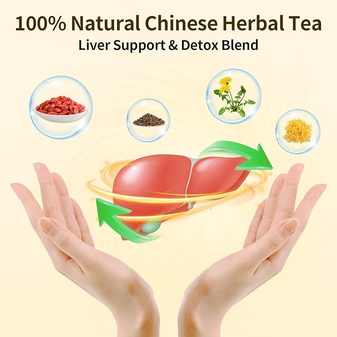 3 Bags Chicory And Gardenia Tea Bags Kidney and Liver Tea chicory root Chinese tea With Tuckaho Gardenia Chicory Cassia Seed Mulberry Leaf Dandelion Burdock root Barley (3 Pack/75 Bags)