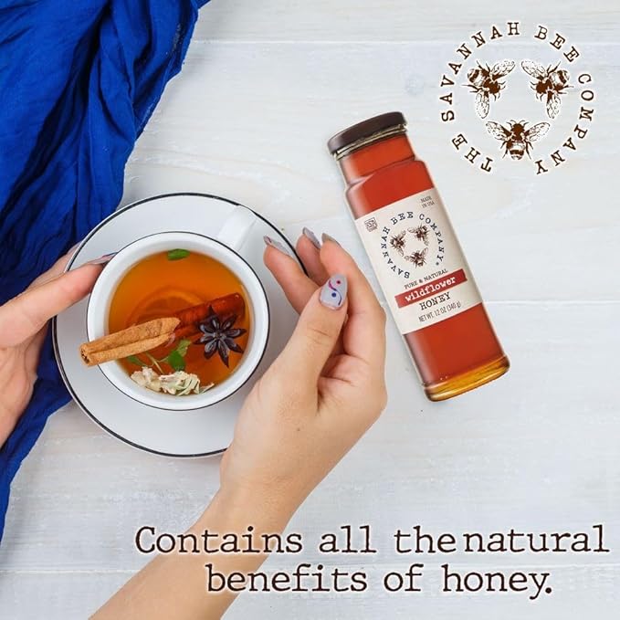 Savannah Bee Company Honey - Pure, Natural, Raw Honey